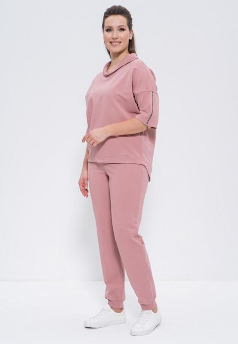 Спортивный костюм 911 ч/роза Cleo