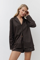 Стильная пижама рубашка с шортами из хлопка NOEMIE Aruelle Литва