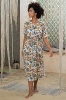 Длинная туника с рукавом хлопок-муслин Анаис 5439 Mia-Amore