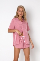 Пижама рубашка с коротким рукавом и шорты RUBY Руби Aruelle