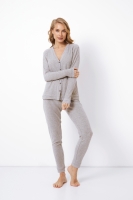 Стильный домашний комплект в рубчик кофта и штаны Дэвон DEVON Aruelle Литва