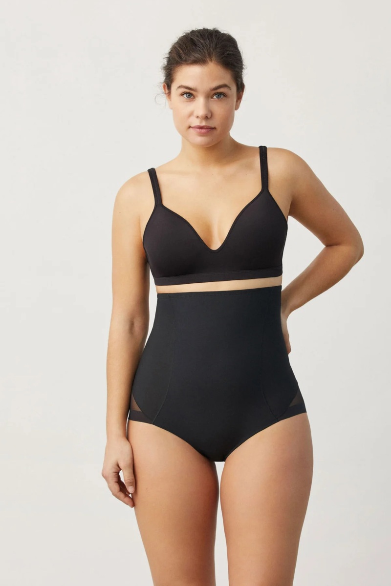 Трусы корректирующие с сеткой и завышенной талией 19611 Ysabel Mora