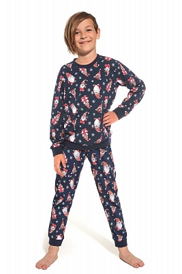 Пижама новогодняя для мальчика лонгслив со штанами 264/263 GNOMES Cornette