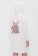 Плюшевый халат  женский Cleo 1246 молочный