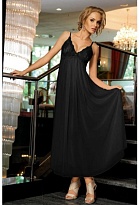 Женская длинная сорочка Миа-Миа Milady Миледи 7725 чёрный