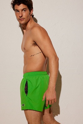Ярко-зелёные шорты купальные мужские 90161 Ysabel Mora Испания