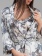 Шёлковый женский халат на пуговицах Лэтуаль LETUAL 3439 молочный Mia-Amore