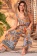 Пляжный костюм женский топ с брюками из вискозы Мадагаскар 1796 Mia-Amore