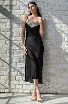 Платье комбинация длинное шёлк/вискоза Руна 3685 Mia-Amore