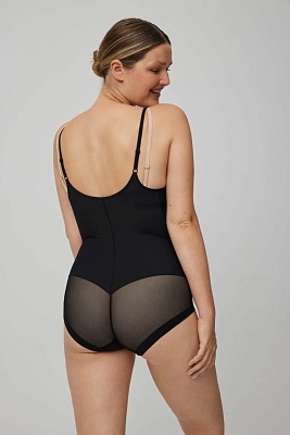 Боди корректирующее под бюстгальтер 19621 чёрный Ysabel Mora Боди корректирующее под бюстгальтер 19621 чёрный Ysabel Mora