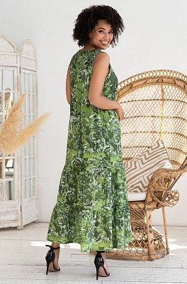 Сарафан летний женский на пуговицах хлопок/лён 5238 Круиз Mia-Amore Сарафан летний женский на пуговицах хлопок/лён 5238 Круиз Mia-Amore