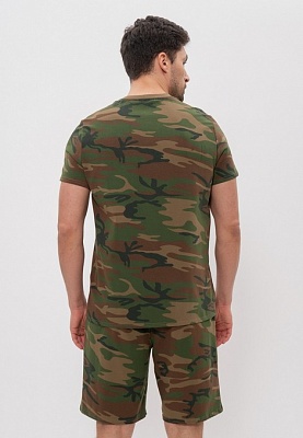 Костюм мужской хлопковый футболка с шортами 1131 CLEO Костюм мужской хлопковый футболка с шортами 1131 CLEO