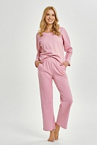 Пижама женская со штанами из хлопка 3444 ELEONORA Taro Польша Пижама женская со штанами из хлопка 3444 ELEONORA Taro Польша