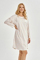 Ночная сорочка из хлопка с длинным рукавом 3437 VERA  Taro Польша Ночная сорочка из хлопка с длинным рукавом 3437 VERA  Taro Польша