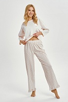 Пижама женская со штанами из хлопка 3438 VERA  Taro Польша Пижама женская со штанами из хлопка 3438 VERA  Taro Польша