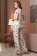 Пижама женская топ с широкими брюками шёлк/вискоза Мелоди 3936 Mia-Amore
