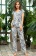 Пижама женская топ с брюками из вискозы MADEIRA Мадейра 6976 Mia-Amore