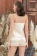 Пижама женская топ с шортами атласная VALENTINO 7242 Mia-Amore