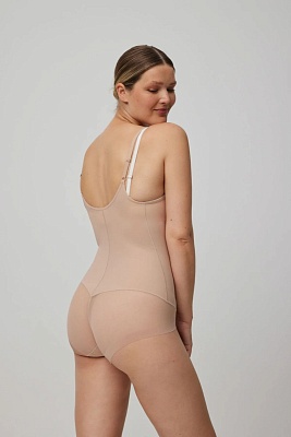 Боди корректирующее под бюстгальтер 19621 бежевый Ysabel Mora Боди корректирующее под бюстгальтер 19621 бежевый Ysabel Mora