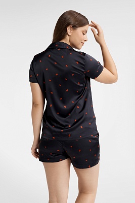 Пижама женская рубашка на пуговицах с шортами 40333 CALINA Esotiq