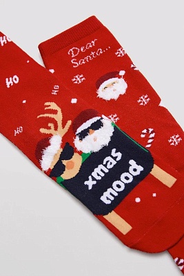 Носки мужские новогодние 2 пары в коробке 22172 Ysabel Mora Испания Носки мужские новогодние 2 пары в коробке 22172 Ysabel Mora Испания