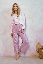 Пижама женская со штанами из хлопка 3434 ELISA Taro Польша Пижама женская со штанами из хлопка 3434 ELISA Taro Польша